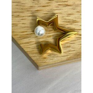 Star pearl Ear cuff